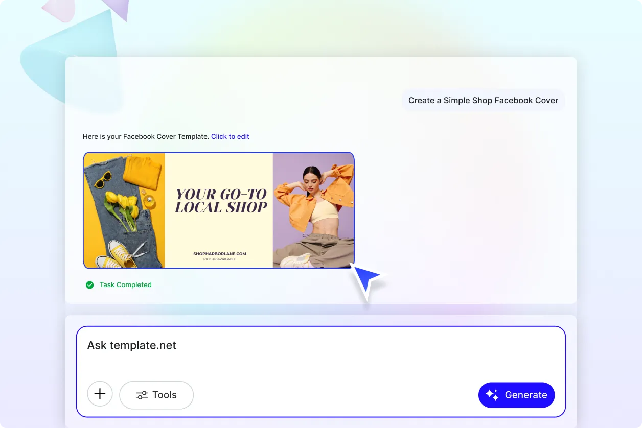 Free AI Facebook Cover Generator, Free Facebook Cover Maker [ No Signup ]